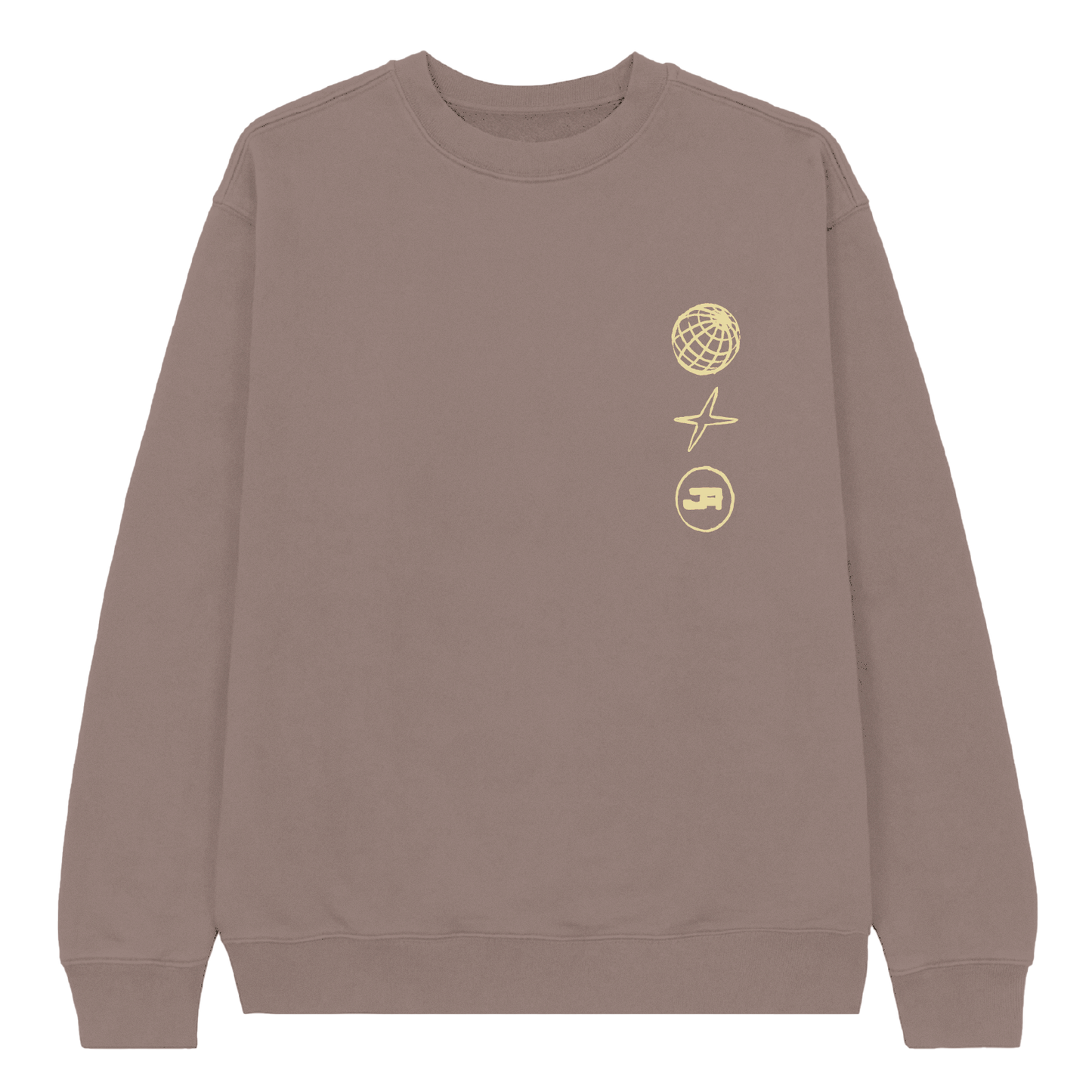 Bitter Sweet Love Tour Brown Crewneck